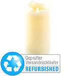 Britesta Echtwachskerze, bewegliche LED-Flamme (Versandrückläufer) Britesta LED-Echtwachskerzen mit beweglichen Flammen