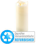 Britesta LED-Echtwachskerze mit beweglicher Flamme, 23 cm (Versandrückläufer) Britesta LED-Echtwachskerzen mit beweglicher Flamme und Ausblasfunktion