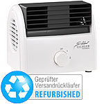 Sichler Haushaltsgeräte Leiser Mini-Tischventilator, Walzen-Technologie, Versandrückläufer Sichler Haushaltsgeräte Walzen-Ventilatoren