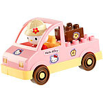 Hello Kitty - Spielset mit Bausteinen: Safari-Auto Grund-Bausteine (passend zu Bausteinen von Lego)