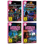 Yellow Valley 4er-Set PC-Spiele "Curio Society 1-3", "Esoterica" und "Mexicana" Yellow Valley Wimmelbilder (PC-Spiel)