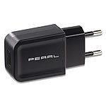 PEARL USB-Netzteil für Smartphone, E-Book-Reader u.v.m., 2 A / 10 W, schwarz PEARL USB-Netzteile für Steckdosen