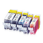 iColor ColorPack CANON (ersetzt PGI-520BK/CLI-521BK/C/M/Y),ohne Chip iColor Multipacks: kompatible Druckerpatronen für Canon Tintenstrahldrucker