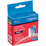 Cliprint Tintentank für EPSON (ersetzt T03214010), black Cliprint Kompatible Druckerpatronen für Epson Tintenstrahldrucker
