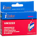 iColor Tintenpatrone für Epson (ersetzt T2713 / 27XL), magenta XL iColor