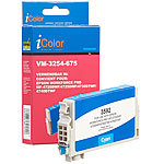 iColor Tinten-Patrone T3592 / 35XL für Epson-Drucker, cyan (blau) iColor Kompatible Druckerpatronen für Epson Tintenstrahldrucker