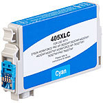 iColor Patrone für Epson (ersetzt 405XL), Cyan, 19 ml iColor Kompatible Druckerpatronen für Epson Tintenstrahldrucker