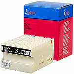 iColor Tintenpatrone für Epson (ersetzt Epson T8651), black iColor Kompatible Druckerpatronen für Epson Tintenstrahldrucker