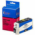 iColor Tintenpatrone für Epson (ersetzt Epson 408XLBK), black (schwarz) iColor