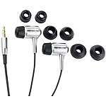 auvisio Premium-Stereo-Ohrhörer "Bass Tube" 2,5-mm-Klinkenstecker auvisio In-Ear-Stereo-Kopfhörer
