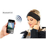 Callstel Wärmendes Stirnband inkl. integriertem Headset mit Bluetooth Callstel Stirnbänder mit Bluetooth