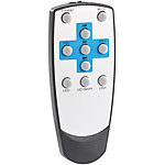auvisio Lautsprecher-LED-Lampe E27, 6/8 Watt mit Bluetooth-Speaker auvisio E27-Lautsprecher mit Bluetooth