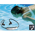 auvisio Wasserdichtes Sport-Headset mit Bluetooth 4.0, aptX (refurbished) auvisio Wasserdichte In-Ear-Headsets mit Bluetooth