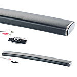 auvisio 2.1-HiFi-Soundbar MSX-550.cv für Curved-TV, 120 Watt, mit Bluetooth auvisio 2.1-Soundbars mit Bluetooth