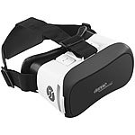 auvisio Virtual-Reality-Brille mit Bluetooth, Magnetschalter und 42-mm-Linsen auvisio Virtual-Reality-Brillen für Smartphones