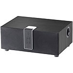 auvisio WLAN-Multiroom-Lautsprecher mit Subwoofer, BT, Airplay, 80 W, schwarz auvisio 