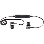 auvisio In-Ear-Headset mit Bluetooth 4.1, 2x 2 Membranen & 3-Tasten-Bedienteil auvisio In-Ear-Headsets mit Doppel-Lautsprechern und Bluetooth