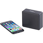 auvisio Kompakter Lautsprecher, Bluetooth, 6 Watt, 4 Std. Laufzeit, 600 mAh auvisio Lautsprecher mit Bluetooth & Akku
