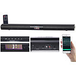 auvisio Aktive WLAN-Multiroom-Soundbar, Bluetooth, komp. zu Amazon Alexa, 80 W auvisio WLAN-Multiroom-Soundbars mit Alexa Voice Service
