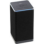 auvisio WLAN-Multiroom-Stereo-Lautsprecher mit Amazon Alexa und Akku, 20 Watt auvisio WLAN-Multiroom-Lautsprecher mit Alexa Voice Service