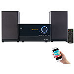 auvisio Micro-Stereoanlage, CD-Player, Radio, MP3-Player, Bluetooth, 60 Watt auvisio 