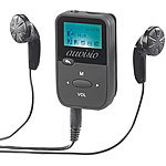 auvisio 2in1-Audio-Player & Sprachrekorder, MP3/WMA/WAV, LCD-Display, microSD auvisio 2in1-Audio-Player & Sprachrekorder