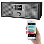 VR-Radio Stereo-WLAN-Internetradio mit Farb-Display, 12 Watt, Bluetooth 5, App VR-Radio Stereo-WLAN-Internetradios mit Bluetooth & App