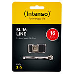 Intenso USB Stick Slim Line 16GB USB 3.0 Superspeed Intenso Mini-USB-3.0-Speichersticks
