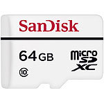 SanDisk High Endurance microSDXC-Speicherkarte 64 GB, Class 10 SanDisk microSD-Speicherkarten