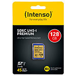 Intenso Premium SDXC-Speicherkarte 128 GB, UHS-I, Class 10 / U1 Intenso SD-Speicherkarten (SDHC)