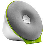 Hercules Mobiler Lautsprecher WAE-BTP02-WG mit Bluetooth, weiß-grün, 25W Hercules Lautsprecher mit Bluetooth & Akku