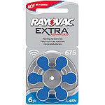 RAYOVAC Hörgeräte-Batterien 675 Extra Advanced 1,45V 640 mAh, 6er-Pack RAYOVAC Hörgeräte-Batterien