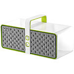 Hercules Aktiver Lautsprecher WAE BT03-W, mit Bluetooth, 24 W, weiß/grün Hercules Lautsprecher mit Bluetooth & Akku