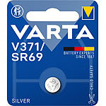 Varta Knopfzelle V371 / SR69, 1,55 V, 30 mAh, quecksilberfrei Varta Knopfzellen