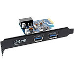inLine USB-3.0-Controller PCIe, Low-Profile-Slotblech, 2x USB 3.0, bis 5 Gbit inLine PC-Komponenten