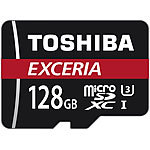 Toshiba Exceria microSDXC-Speicherkarte M302, 128 GB, Class 10 / UHS U3 Toshiba microSD-Speicherkarte UHS U3