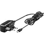 goobay Reise-Ladegerät mit Micro-USB-Ladestecker, 5 V / 1 A, 100 - 240 V goobay Micro-USB Ladegeräte