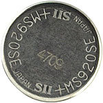 Wiederaufladbare Lithium-Knopfzelle MS920SE, 11 mAh, 3 Volt Lithium-Knopfzellen Typ MS920SE