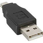 inLine USB 2.0-Adapter, USB-A-Stecker auf Mini-5-Pin-Stecker inLine USB-Adapter Stecker-A auf Stecker Mini-5-Pol