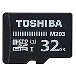 Toshiba microSDHC-Speicherkarte M203 32 GB Class 10 UHS-I inkl. SD-Adapter Toshiba microSD-Speicherkarten UHS U1