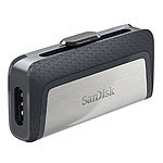 SanDisk Ultra Dual USB-Laufwerk, 16 GB, OTG, USB und USB Typ C, USB 3.1 SanDisk USB-Speichersticks mit USB Typ C