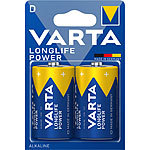 Varta Longlife Power Alkaline-Batterie, Typ Mono / D / LR20, 1,5 V, 4er-Set Varta 