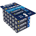 Varta Longlife Power Alkaline-Batterien Typ AA / Mignon, 1,5 Volt, 24er-Pack Varta Alkaline-Batterien Mignon (AA)