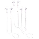 auvisio Dehnbares Gummi-Halteband für Apple AirPods, 51 cm, 3er-Set auvisio Dehnbare Haltebänder für Apple AirPods