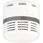 VisorTech Mini-Rauchwarnmelder, 10-Jahres-Batterie, 85 dB, geprüft nach EN14604 VisorTech