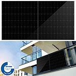 revolt 410W (1x410W) Steckerfertige Balkonsolaranlage + 350W Wechselrichter revolt Solaranlagen-Set: Mikro-Inverter mit MPPT-Regler und Solarpanel