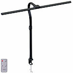 General Office Klemmbare LED-Doppelkopf-Schreibtisch-Monitorlampe, Versandrückläufer General Office LED-Doppelkopf-Schreibtisch-Monitorleuchten