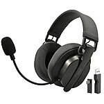 auvisio Klappbares 3in1-Funk-Gaming-Headset, 2,4 GHz, BT 5.3, 10 Std. Akku auvisio Klappbare 3in1-Funk- & -Bluetooth-Gaming-Headsets