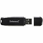 Intenso USB-3.2-Speicherstick Speed Line mit 256 GB, bis 70 MB/s, schwarz Intenso