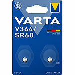 Varta Electronics SilverOxide-Knopfzelle, 364/SR60, 17mAh, 1,55V 2er-Pack Varta